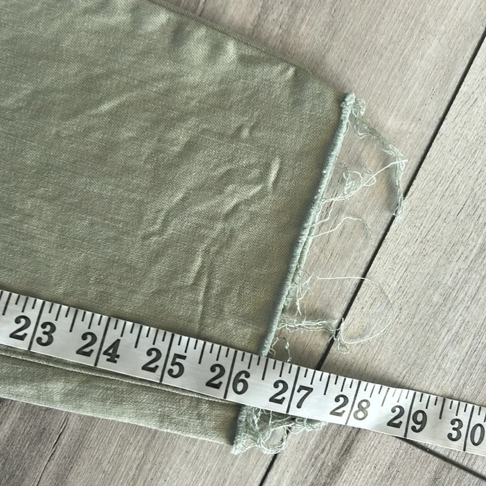 NYDJ Alina legging jegging jeans in green size 4